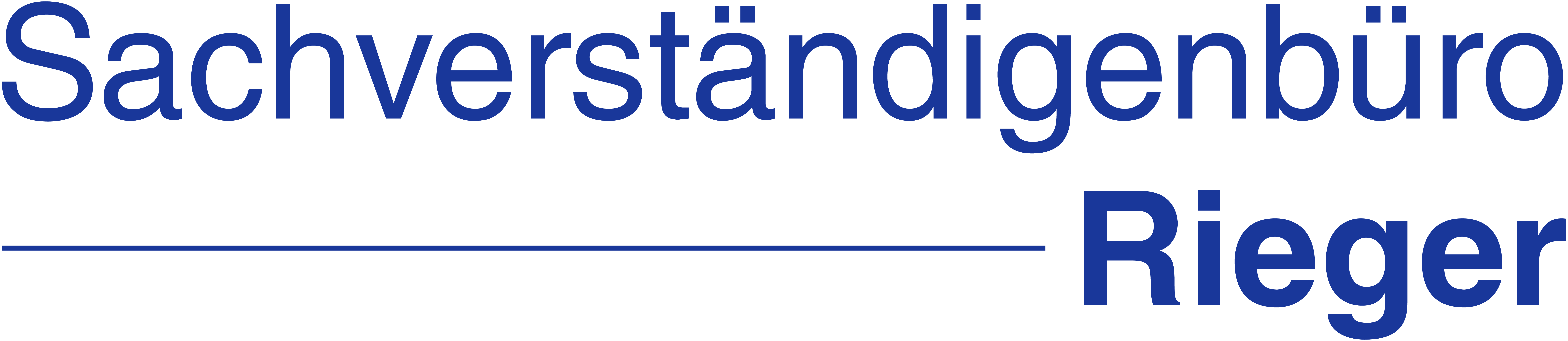 Sachverständigenbüro Rieger – Logo